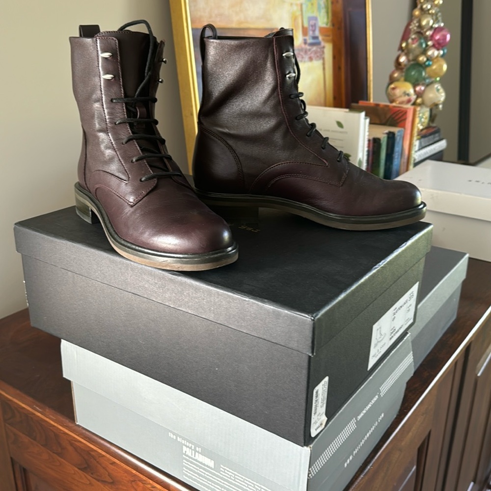 Rag & Bone slayton lace up leather boots size 7.5